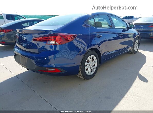 5NPD74LF2LH616228 2020 HYUNDAI ELANTRA Blue უკანა მარჯვენა