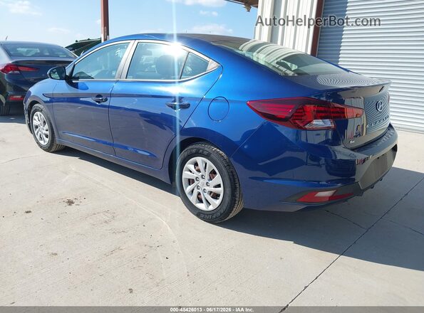 5NPD74LF2LH616228 2020 HYUNDAI ELANTRA Blue უკანა მარცხენა