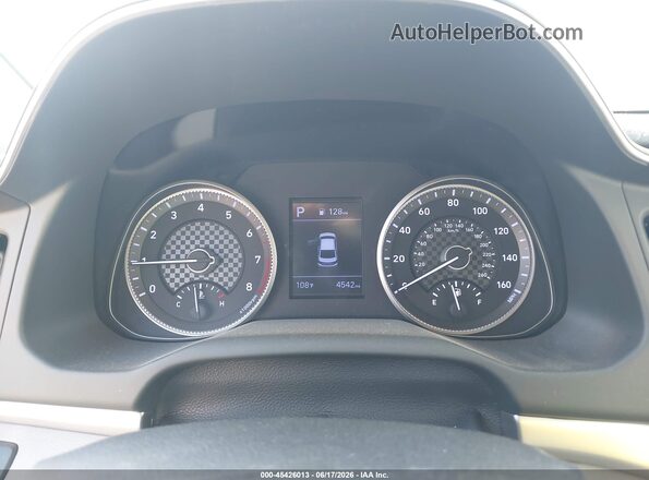 5NPD74LF2LH616228 2020 HYUNDAI ELANTRA Blue უკანა სავარძლების ხედი