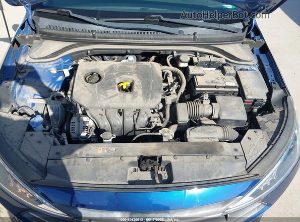 5NPD74LF2LH616228 2020 HYUNDAI ELANTRA Blue უკანა ხედი