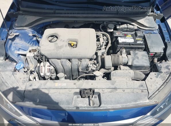 5NPD74LF2LH616262 2020 HYUNDAI ELANTRA Синий Вид сзади