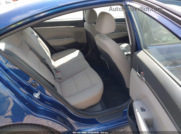 5NPD74LF2LH616312 2020 HYUNDAI ELANTRA Blue VIN sticker view