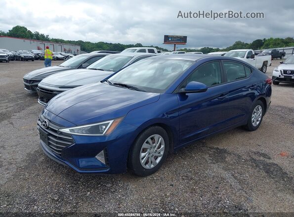 5NPD74LF2LH616326 2020 HYUNDAI ELANTRA Blue Przód lewy