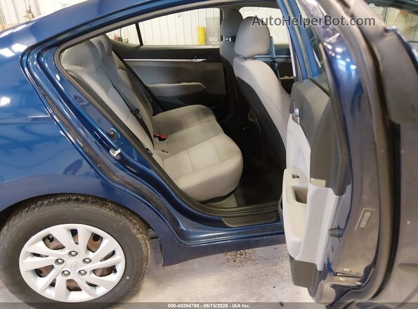 5NPD74LF2LH616326 2020 HYUNDAI ELANTRA Blue Widok naklejki z numerem VIN