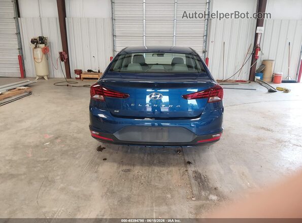 5NPD74LF2LH616326 2020 HYUNDAI ELANTRA Blue 