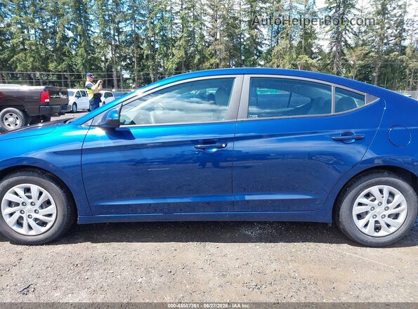 5NPD74LF2LH616343 2020 HYUNDAI ELANTRA Blue Vista interior de 360 grados