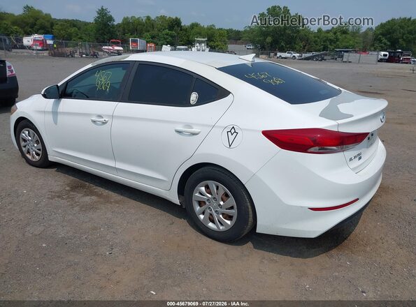 5NPD74LF3HH099917 2017 HYUNDAI ELANTRA White Задня ліва чверть