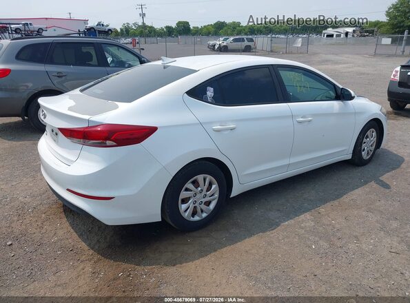 5NPD74LF3HH099917 2017 HYUNDAI ELANTRA White Задня права чверть