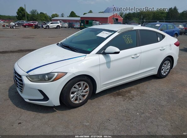 5NPD74LF3HH099917 2017 HYUNDAI ELANTRA White Передня ліва чверть