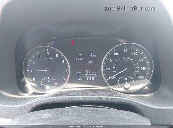 5NPD74LF3HH126730 2017 HYUNDAI ELANTRA Silver Rear seats view