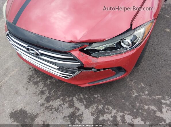 5NPD74LF3HH132897 2017 HYUNDAI ELANTRA Red 