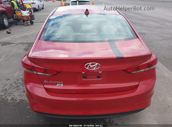 5NPD74LF3HH132897 2017 HYUNDAI ELANTRA Red 