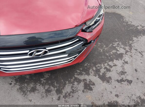 5NPD74LF3HH132897 2017 HYUNDAI ELANTRA Red 