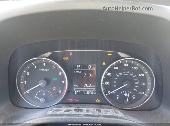 5NPD74LF3HH153216 2017 HYUNDAI ELANTRA Black უკანა სავარძლების ხედი
