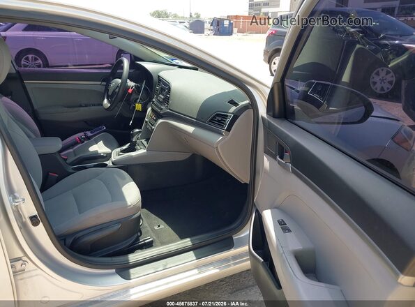 5NPD74LF3HH191089 2017 HYUNDAI ELANTRA Silver Սալոնի դիմացի տեսք