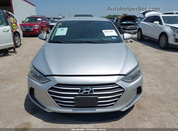 5NPD74LF3HH191089 2017 HYUNDAI ELANTRA Silver Սարքավորումների վահանակի տեսք