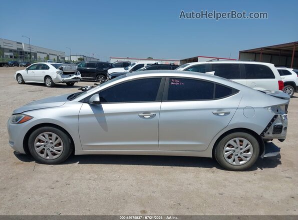 5NPD74LF3HH191089 2017 HYUNDAI ELANTRA Silver Սալոնի 360 աստիճան տեսք