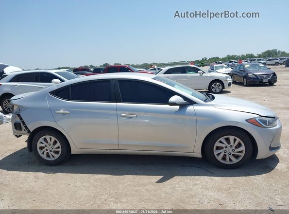5NPD74LF3HH191089 2017 HYUNDAI ELANTRA Silver Սալոնի հետևի տեսք