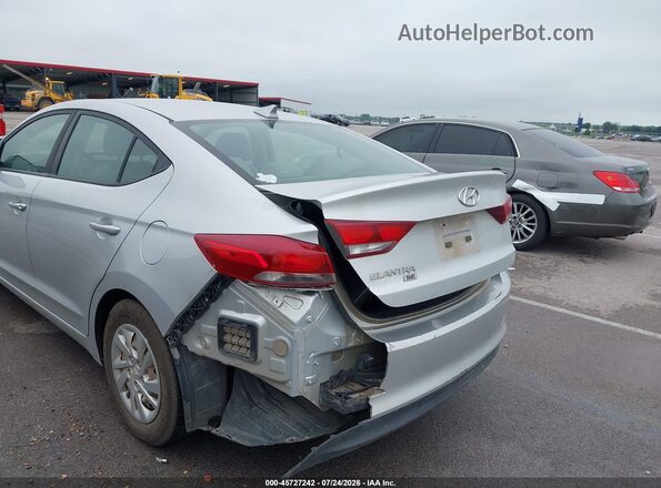 5NPD74LF3HH192405 2017 HYUNDAI ELANTRA Silver Front view