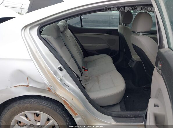 5NPD74LF3HH192405 2017 HYUNDAI ELANTRA Silver VIN sticker view