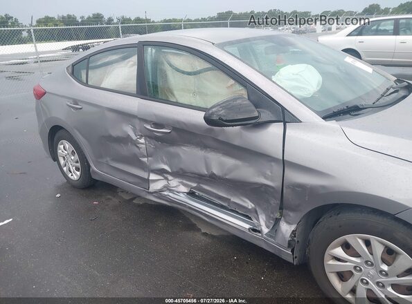 5NPD74LF3HH200275 2017 HYUNDAI ELANTRA Silver წინა ხედი
