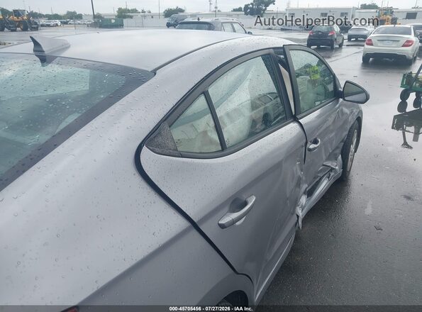 5NPD74LF3HH200275 2017 HYUNDAI ELANTRA Silver უკანა სალონის ხედი