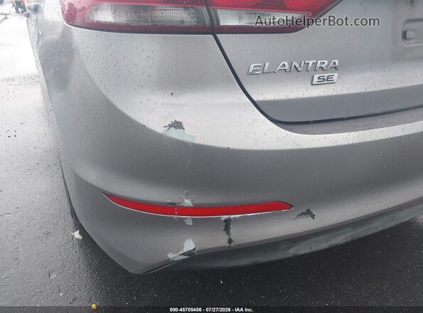 5NPD74LF3HH200275 2017 HYUNDAI ELANTRA Silver 