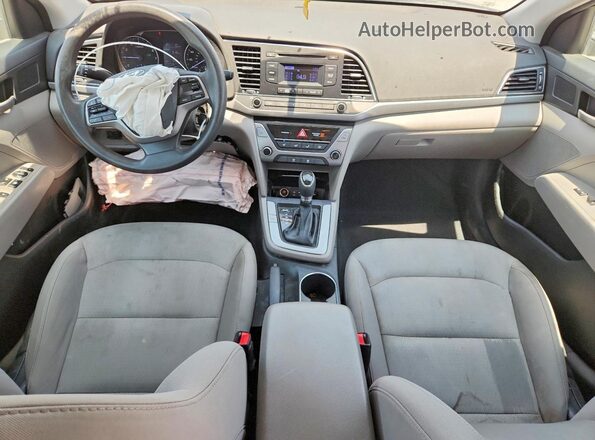 5NPD74LF3JH222041 2018 HYUNDAI ELANTRA Charcoal Dashboard view