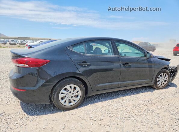 5NPD74LF3JH222041 2018 HYUNDAI ELANTRA Charcoal Rear right