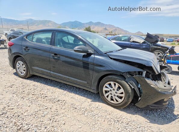 5NPD74LF3JH222041 2018 HYUNDAI ELANTRA Charcoal Front right