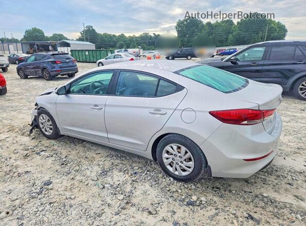 5NPD74LF3JH255153 2018 HYUNDAI ELANTRA Silver უკანა მარცხენა
