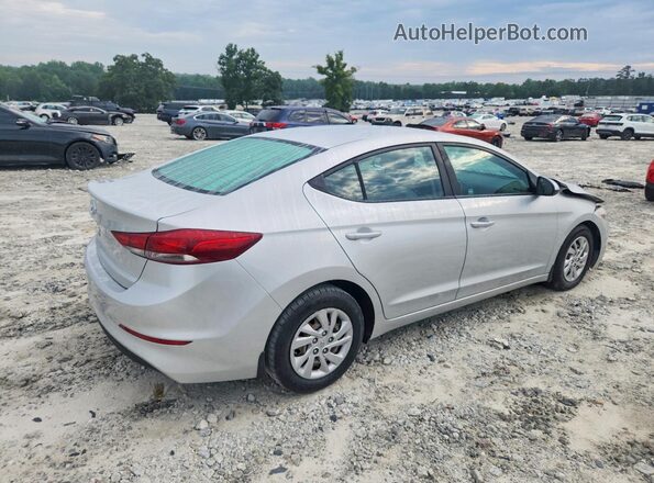 5NPD74LF3JH255153 2018 HYUNDAI ELANTRA Silver უკანა მარჯვენა