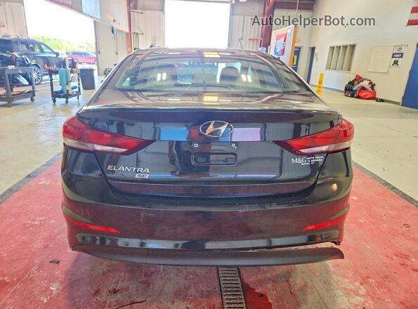 5NPD74LF3JH262328 2018 HYUNDAI ELANTRA Black Vista trasera