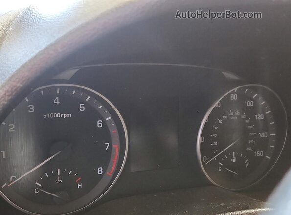5NPD74LF3JH262328 2018 HYUNDAI ELANTRA Black Vista del cuadro de instrumentos