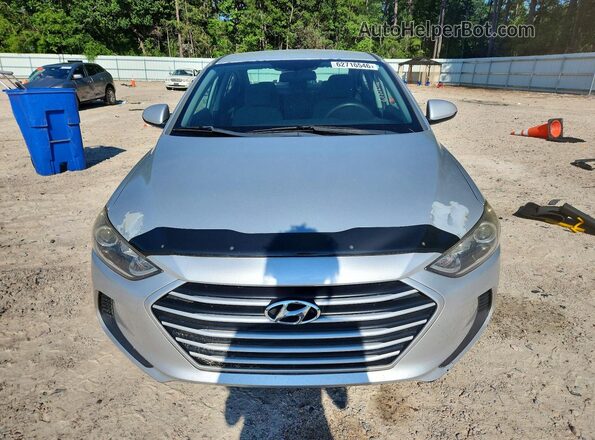 5NPD74LF3JH284880 2018 HYUNDAI ELANTRA Silver Front view