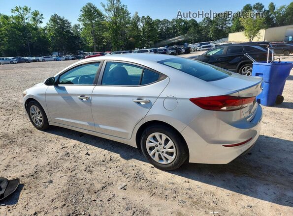 5NPD74LF3JH284880 2018 HYUNDAI ELANTRA Silver Rear left