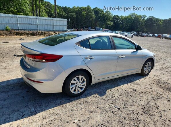 5NPD74LF3JH284880 2018 HYUNDAI ELANTRA Silver Rear right