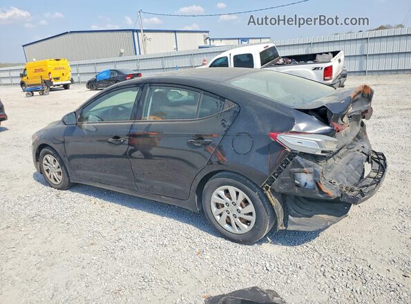 5NPD74LF3JH351218 2018 HYUNDAI ELANTRA Black Tył lewy