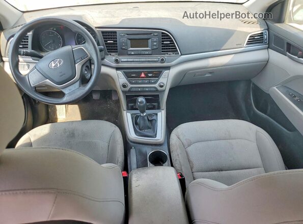 5NPD74LF3JH351218 2018 HYUNDAI ELANTRA Black Widok deski rozdzielczej