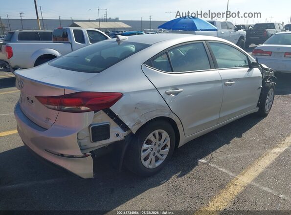 5NPD74LF3JH382601 2018 HYUNDAI ELANTRA Gray Задня права чверть