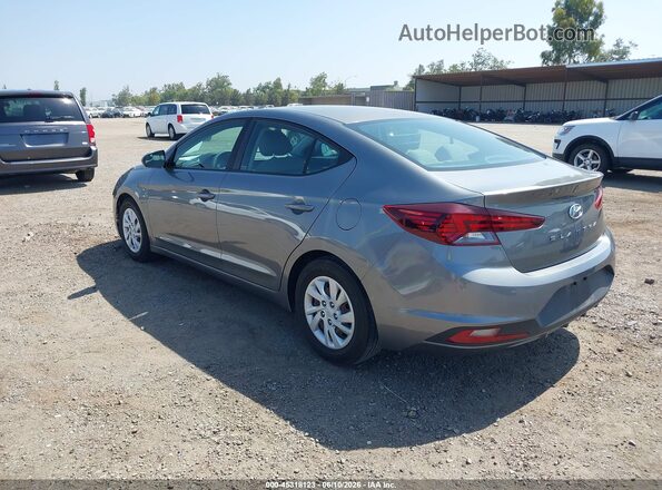 5NPD74LF3KH429840 2019 HYUNDAI ELANTRA Серый Задняя левая четверть