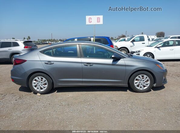 5NPD74LF3KH429840 2019 HYUNDAI ELANTRA Серый Панорамный вид салона 360°