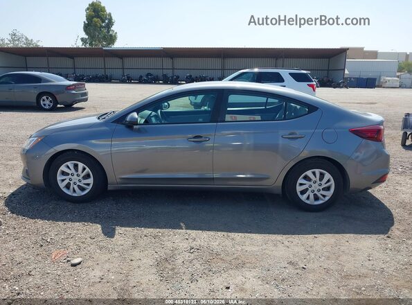 5NPD74LF3KH429840 2019 HYUNDAI ELANTRA Серый 