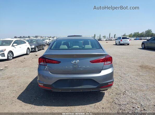5NPD74LF3KH429840 2019 HYUNDAI ELANTRA Серый 
