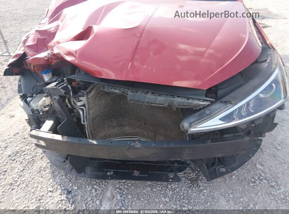 5NPD74LF3KH457797 2019 HYUNDAI ELANTRA Red Вид спереду