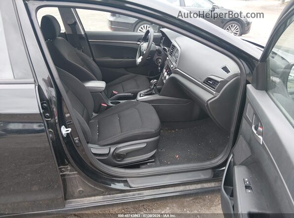 5NPD74LF3KH466158 2019 HYUNDAI ELANTRA Black Vista interior delantera