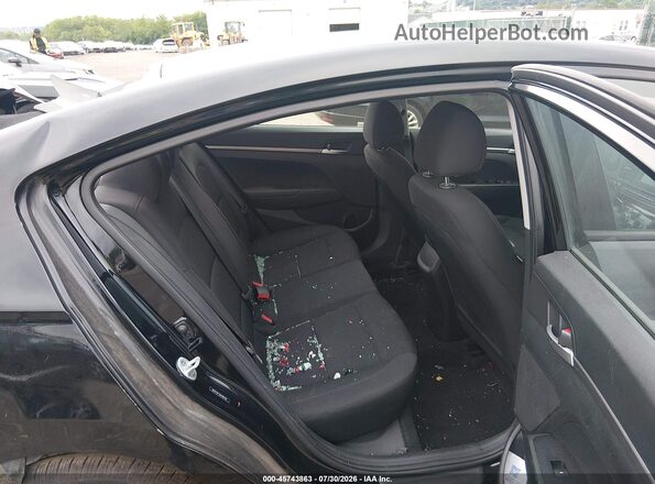5NPD74LF3KH466158 2019 HYUNDAI ELANTRA Black Vista de la etiqueta del VIN