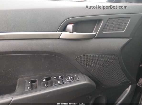 5NPD74LF3KH466158 2019 HYUNDAI ELANTRA Black 