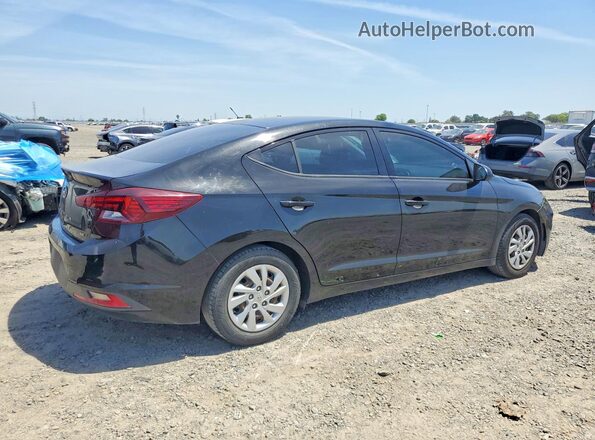 5NPD74LF3KH470288 2019 HYUNDAI ELANTRA Black უკანა მარჯვენა
