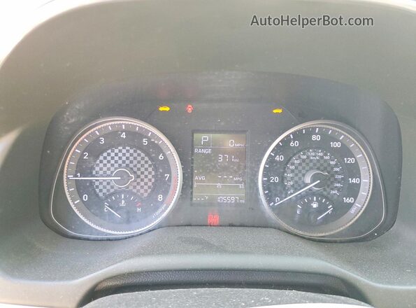 5NPD74LF3KH470288 2019 HYUNDAI ELANTRA Black ხელსაწყოთა პანელის ხედი